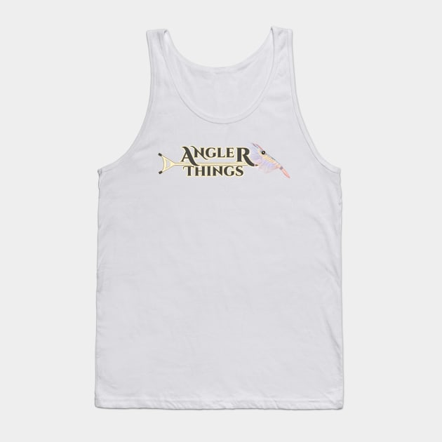 Inshore Angler Things - Funny Fishing Quotes Tank Top by BrederWorks